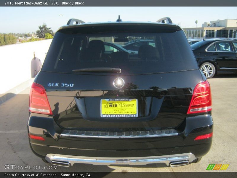 Black / Black 2013 Mercedes-Benz GLK 350
