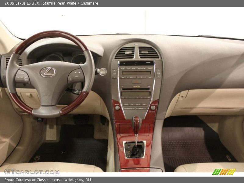 Starfire Pearl White / Cashmere 2009 Lexus ES 350
