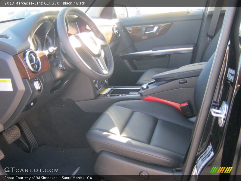 Black / Black 2013 Mercedes-Benz GLK 350