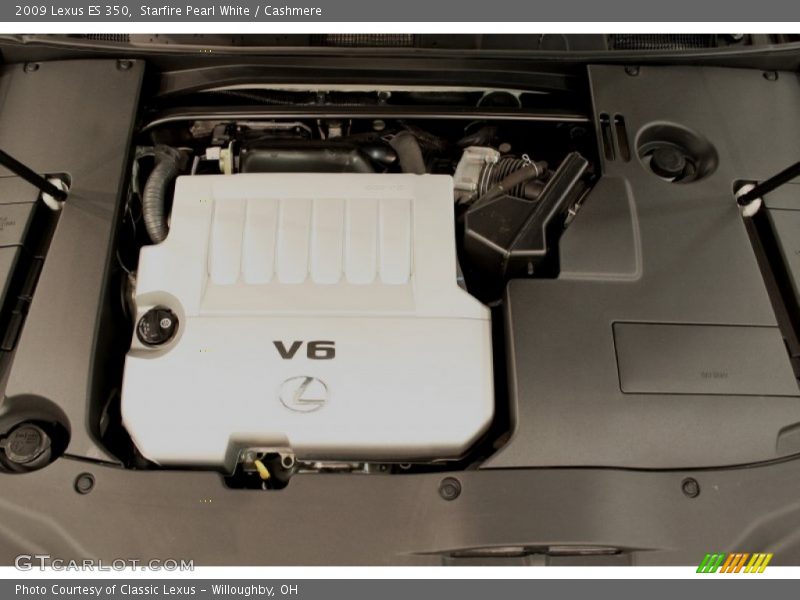 Starfire Pearl White / Cashmere 2009 Lexus ES 350