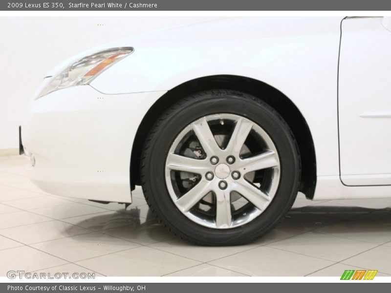 Starfire Pearl White / Cashmere 2009 Lexus ES 350