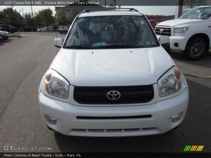 Frosted White Pearl / Dark Charcoal 2005 Toyota RAV4 4WD