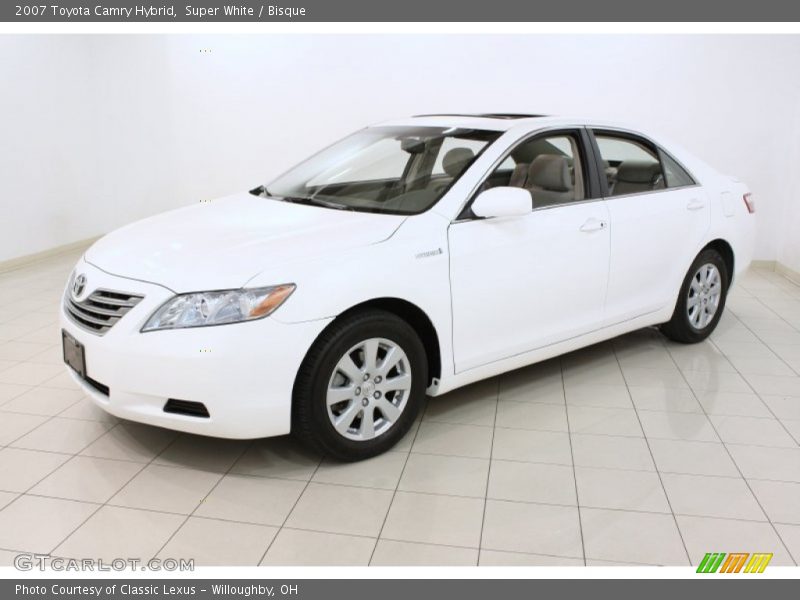 Super White / Bisque 2007 Toyota Camry Hybrid