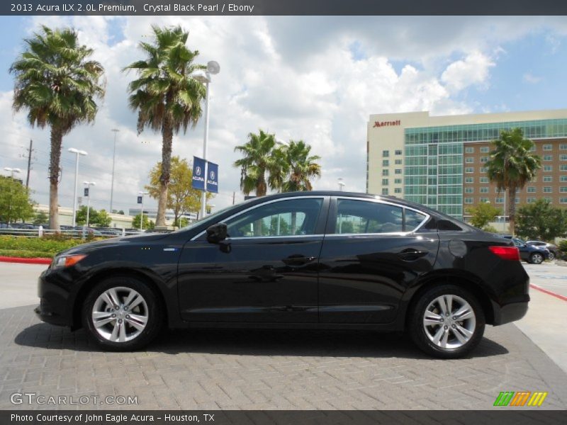 Crystal Black Pearl / Ebony 2013 Acura ILX 2.0L Premium