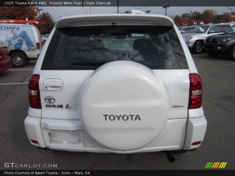 Frosted White Pearl / Dark Charcoal 2005 Toyota RAV4 4WD