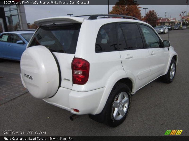 Frosted White Pearl / Dark Charcoal 2005 Toyota RAV4 4WD