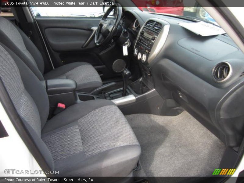 Frosted White Pearl / Dark Charcoal 2005 Toyota RAV4 4WD
