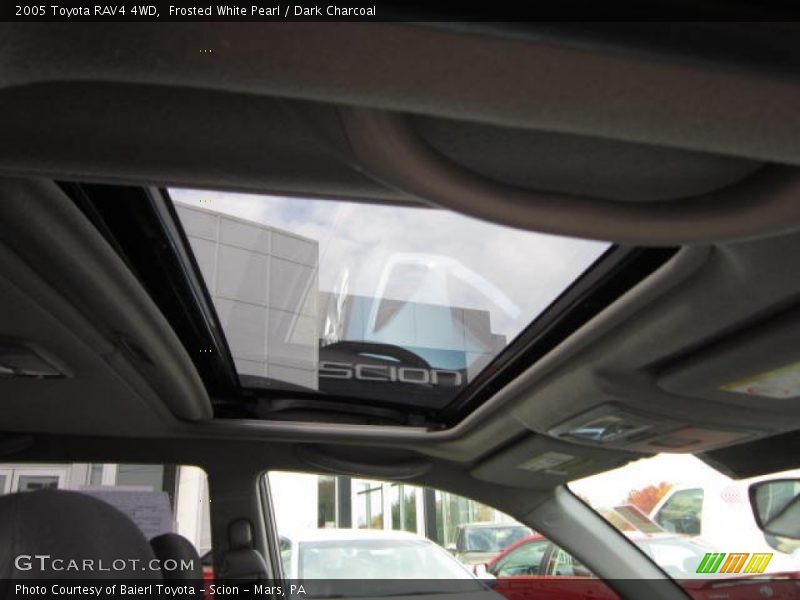 Frosted White Pearl / Dark Charcoal 2005 Toyota RAV4 4WD
