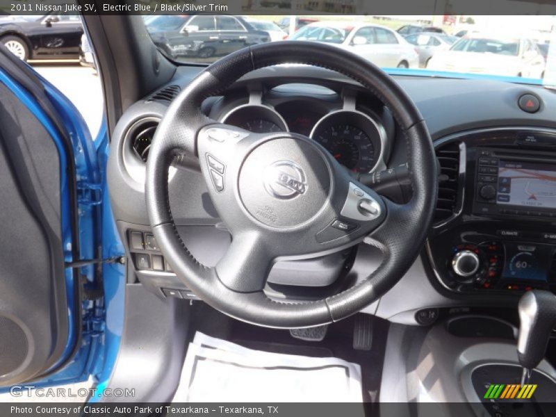 Electric Blue / Black/Silver Trim 2011 Nissan Juke SV