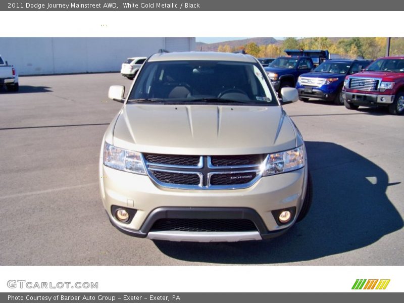 White Gold Metallic / Black 2011 Dodge Journey Mainstreet AWD