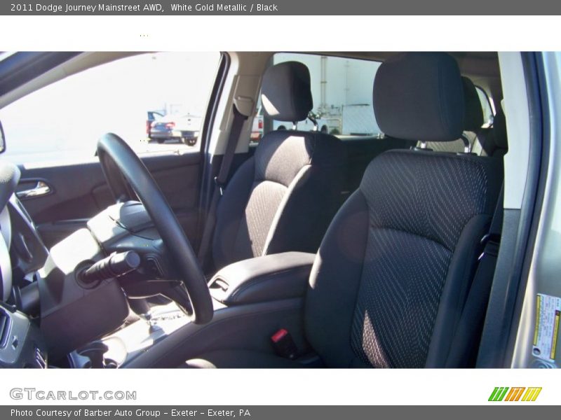 White Gold Metallic / Black 2011 Dodge Journey Mainstreet AWD