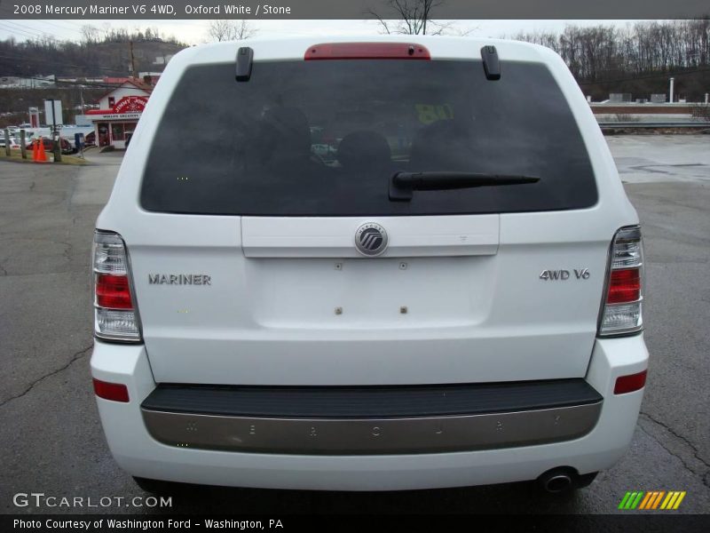 Oxford White / Stone 2008 Mercury Mariner V6 4WD
