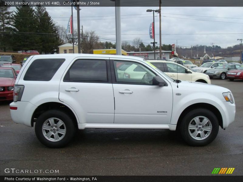Oxford White / Stone 2008 Mercury Mariner V6 4WD