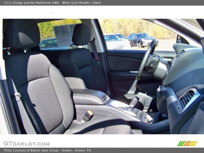 White Gold Metallic / Black 2011 Dodge Journey Mainstreet AWD