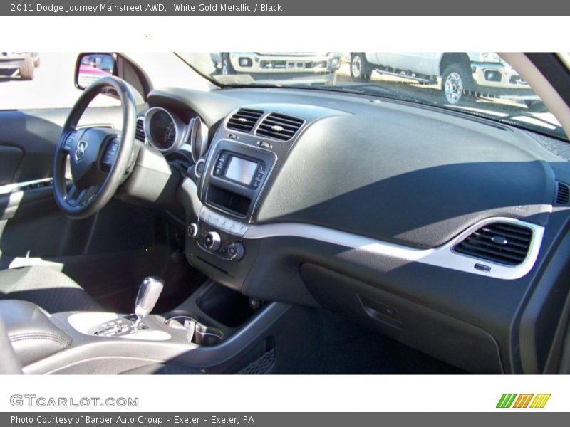 White Gold Metallic / Black 2011 Dodge Journey Mainstreet AWD