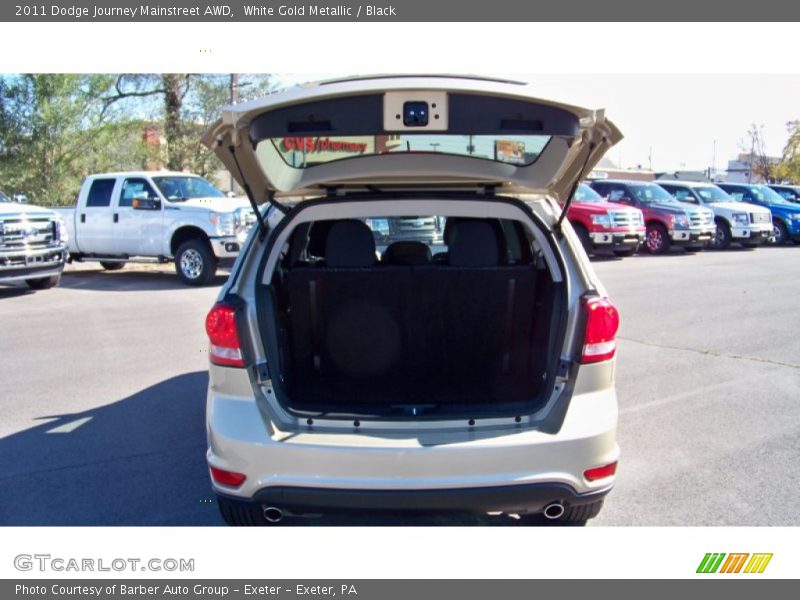 White Gold Metallic / Black 2011 Dodge Journey Mainstreet AWD