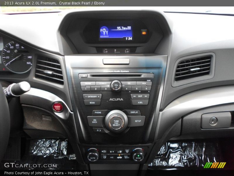 Crystal Black Pearl / Ebony 2013 Acura ILX 2.0L Premium