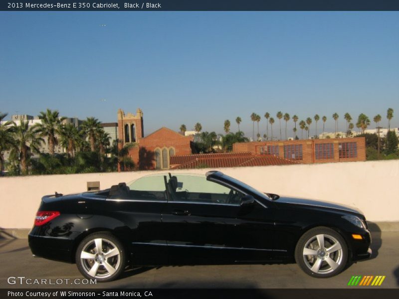 Black / Black 2013 Mercedes-Benz E 350 Cabriolet