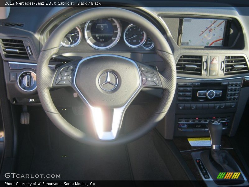 Black / Black 2013 Mercedes-Benz E 350 Cabriolet