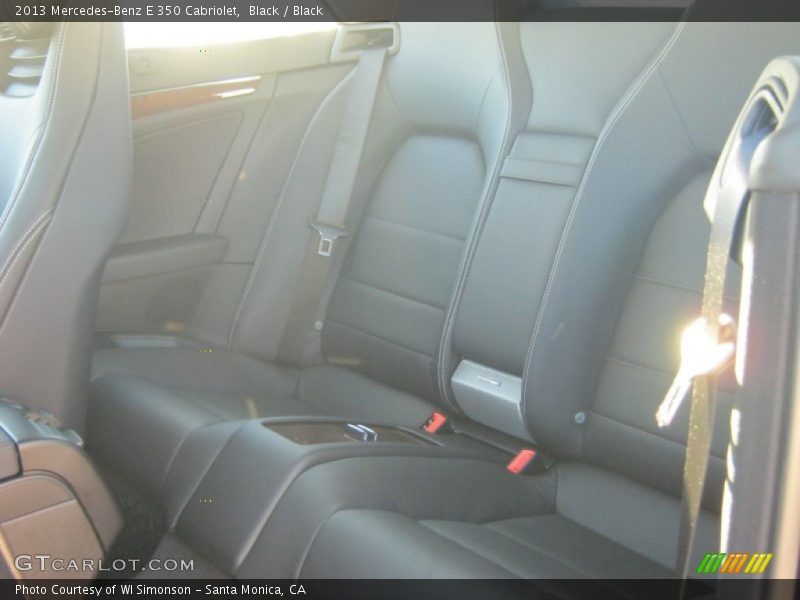 Black / Black 2013 Mercedes-Benz E 350 Cabriolet