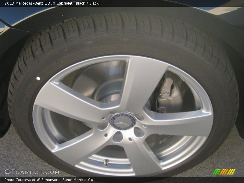 Black / Black 2013 Mercedes-Benz E 350 Cabriolet