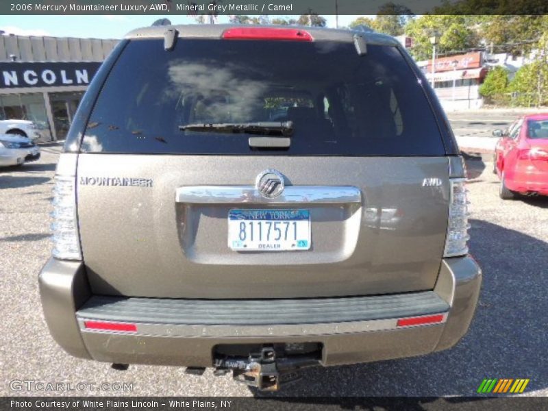 Mineral Grey Metallic / Camel 2006 Mercury Mountaineer Luxury AWD