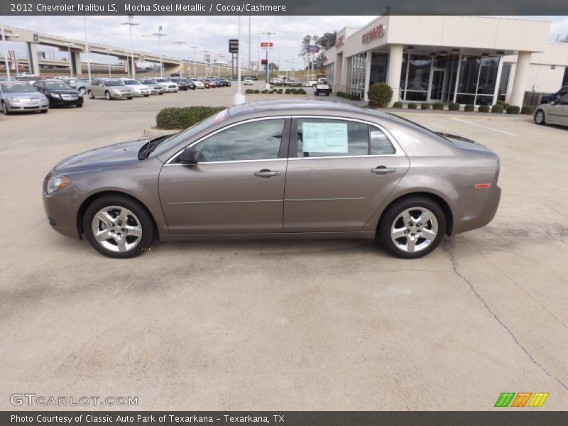 Mocha Steel Metallic / Cocoa/Cashmere 2012 Chevrolet Malibu LS