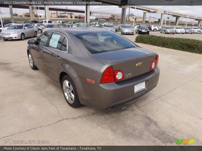 Mocha Steel Metallic / Cocoa/Cashmere 2012 Chevrolet Malibu LS