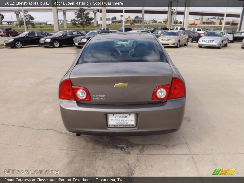 Mocha Steel Metallic / Cocoa/Cashmere 2012 Chevrolet Malibu LS