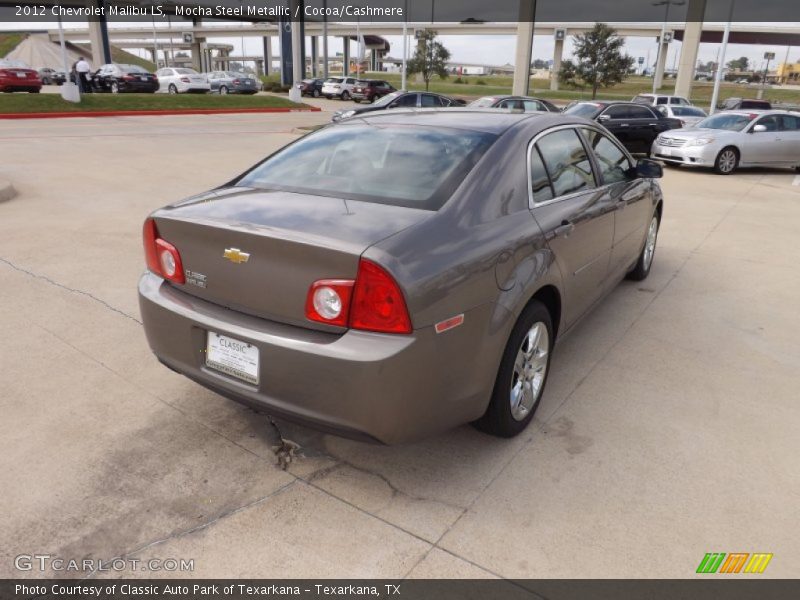 Mocha Steel Metallic / Cocoa/Cashmere 2012 Chevrolet Malibu LS