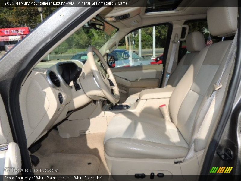 Mineral Grey Metallic / Camel 2006 Mercury Mountaineer Luxury AWD