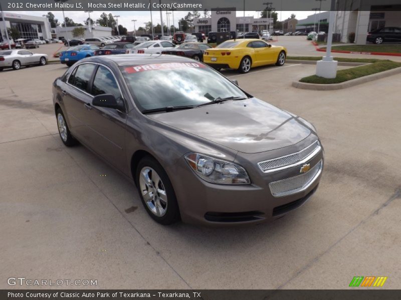 Mocha Steel Metallic / Cocoa/Cashmere 2012 Chevrolet Malibu LS