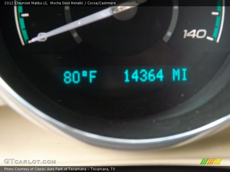 Mocha Steel Metallic / Cocoa/Cashmere 2012 Chevrolet Malibu LS