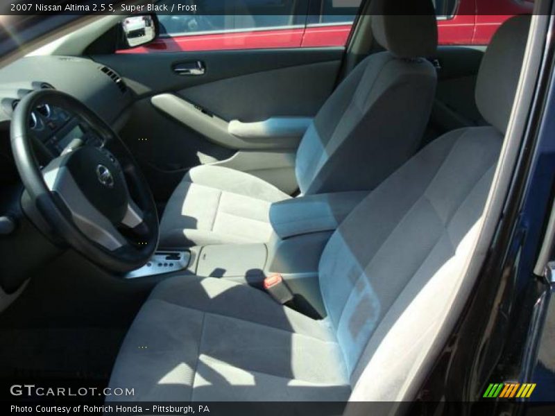 Super Black / Frost 2007 Nissan Altima 2.5 S