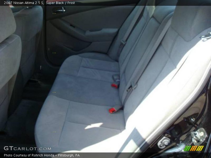 Super Black / Frost 2007 Nissan Altima 2.5 S
