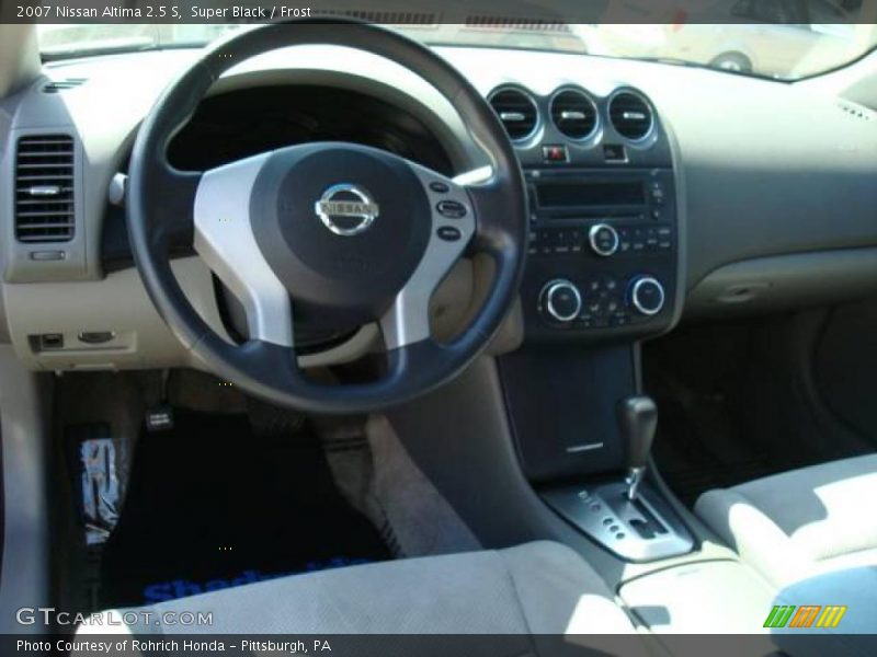 Super Black / Frost 2007 Nissan Altima 2.5 S