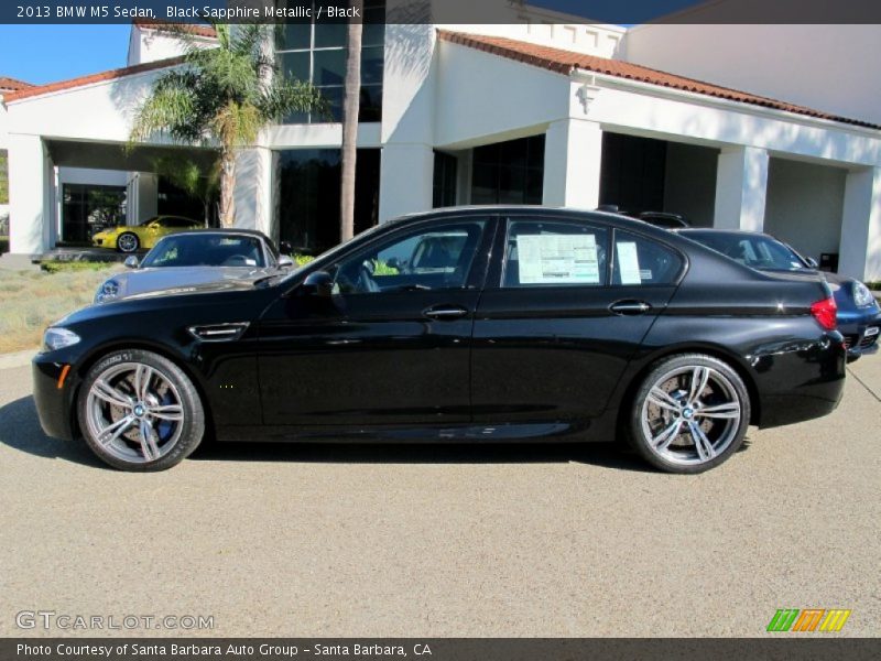  2013 M5 Sedan Black Sapphire Metallic