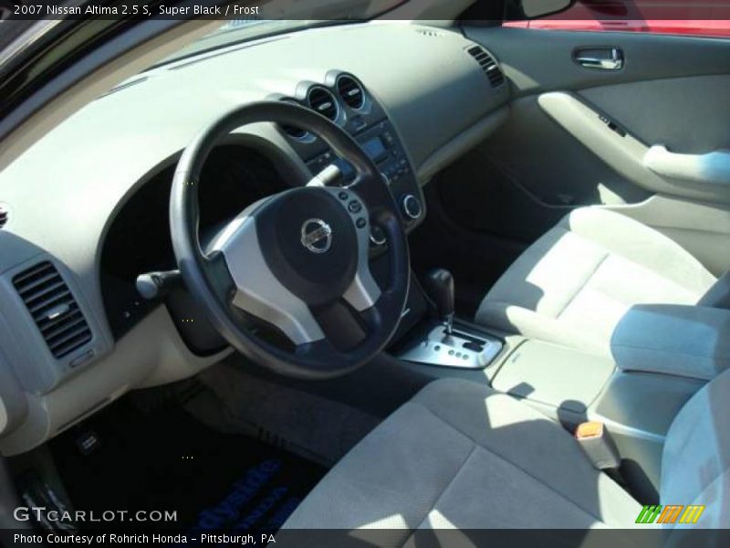 Super Black / Frost 2007 Nissan Altima 2.5 S
