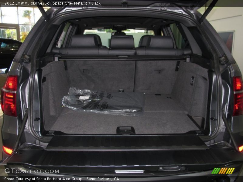 Space Gray Metallic / Black 2012 BMW X5 xDrive35d