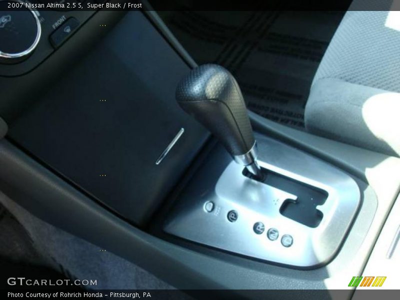 Super Black / Frost 2007 Nissan Altima 2.5 S