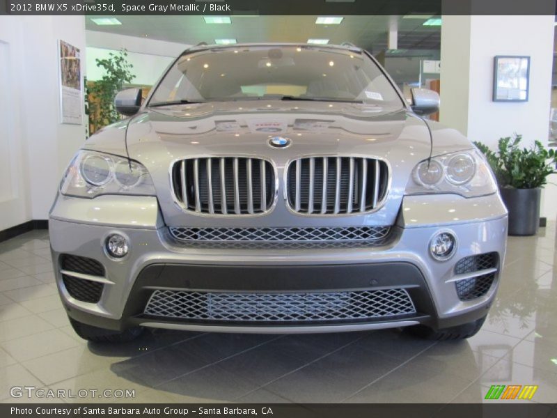 Space Gray Metallic / Black 2012 BMW X5 xDrive35d