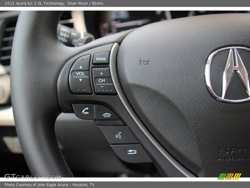 Silver Moon / Ebony 2013 Acura ILX 2.0L Technology