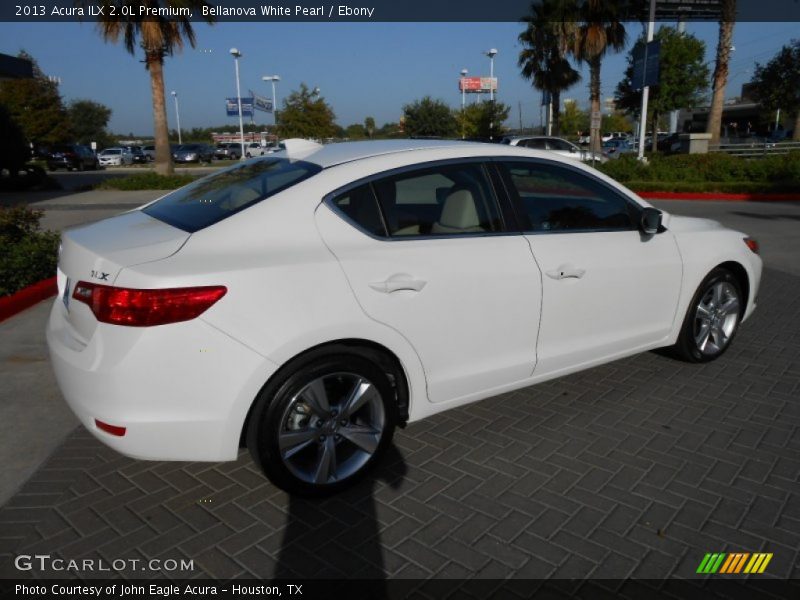 Bellanova White Pearl / Ebony 2013 Acura ILX 2.0L Premium