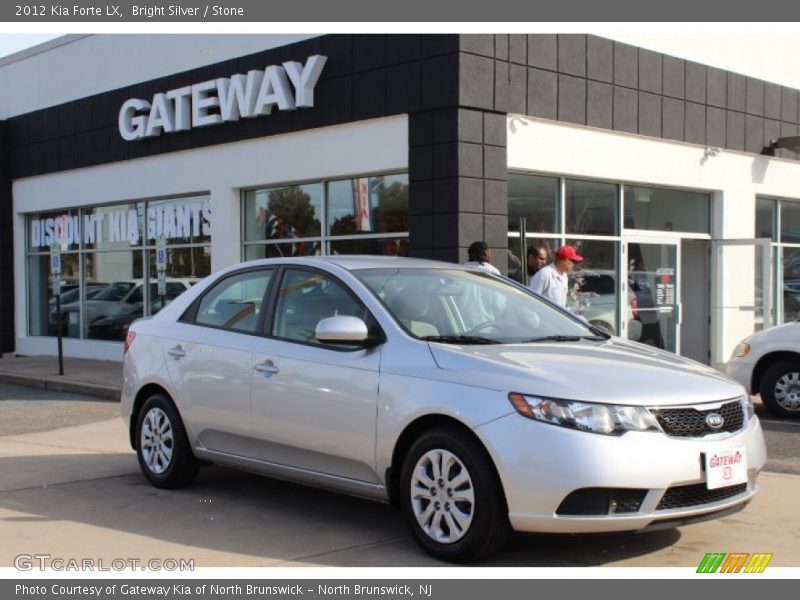 Bright Silver / Stone 2012 Kia Forte LX