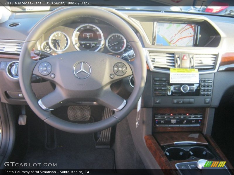 Black / Black 2013 Mercedes-Benz E 350 Sedan