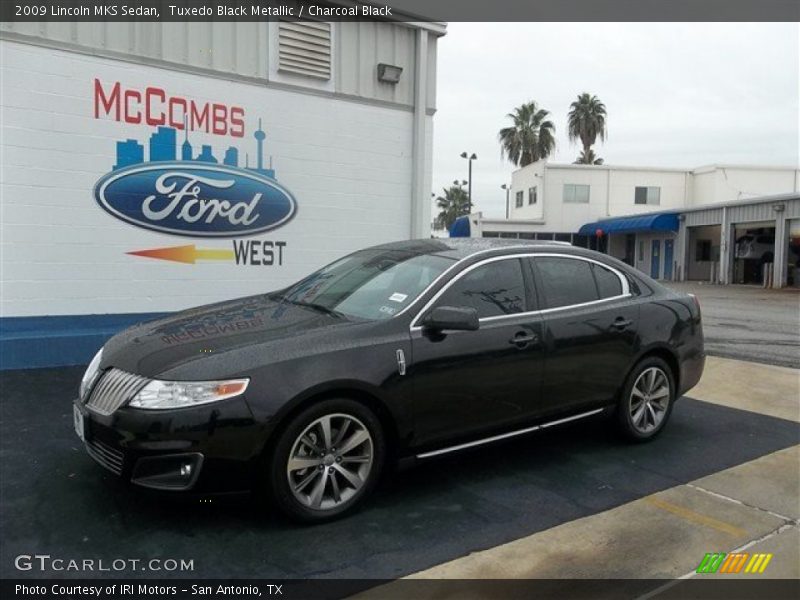 Tuxedo Black Metallic / Charcoal Black 2009 Lincoln MKS Sedan