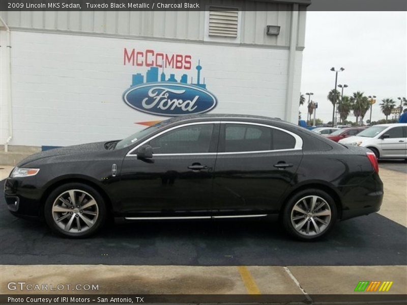 Tuxedo Black Metallic / Charcoal Black 2009 Lincoln MKS Sedan