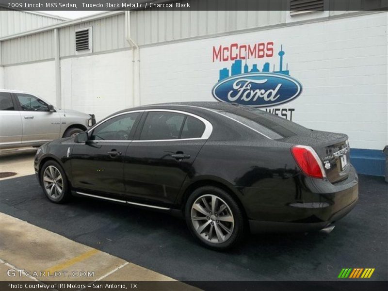 Tuxedo Black Metallic / Charcoal Black 2009 Lincoln MKS Sedan