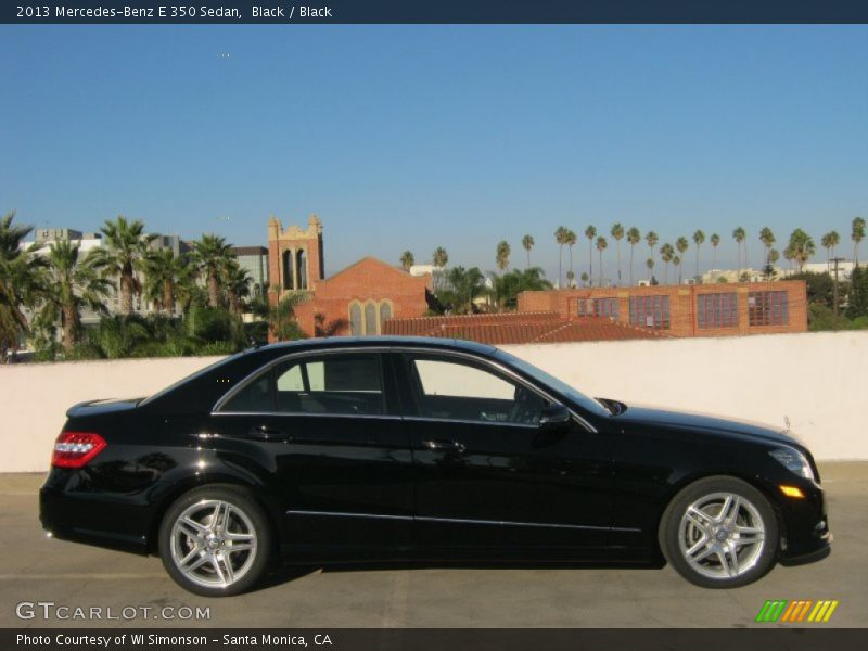 Black / Black 2013 Mercedes-Benz E 350 Sedan
