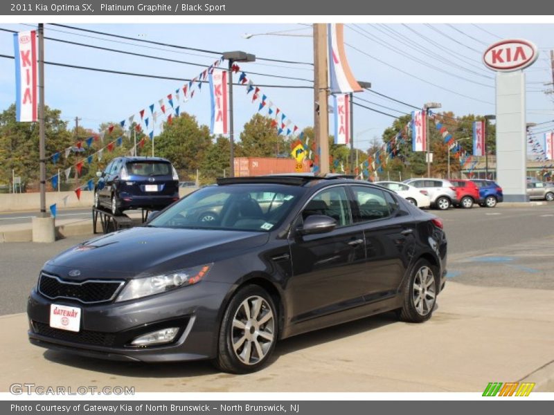 Platinum Graphite / Black Sport 2011 Kia Optima SX